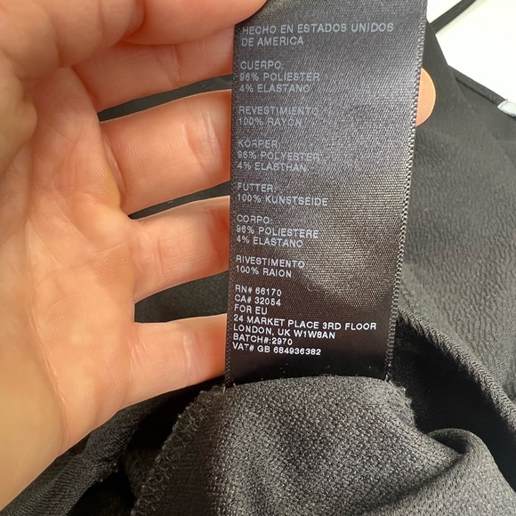 Urban Outfitters Kimchi Blue Drapey Surplice Skort Romper in Black Size Small - Picture 11 of 14